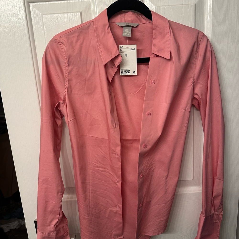 Women's Pink Dress Shirt